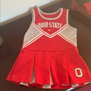 Ohio state cheerleading uniform